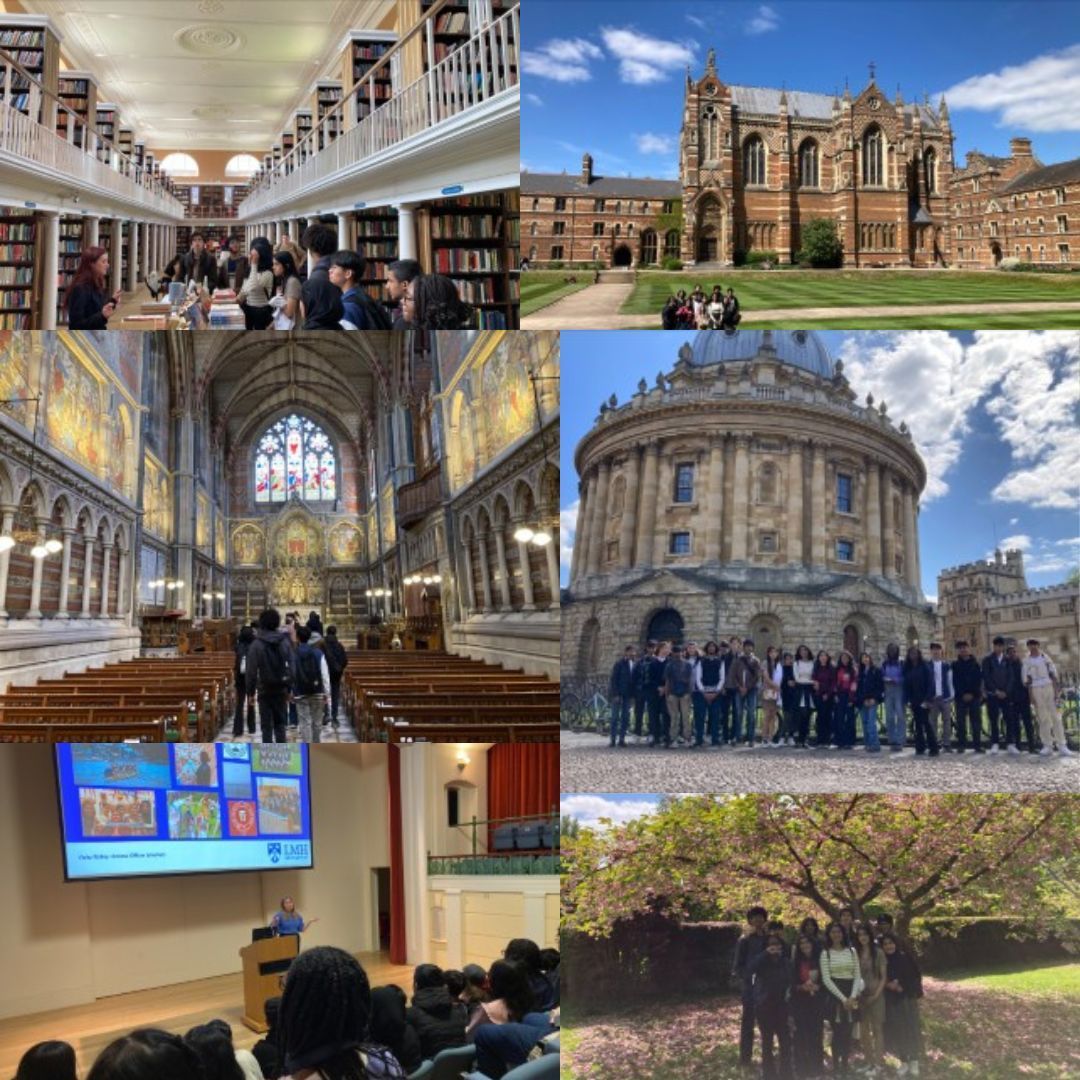 Year 10 had an inspiring day at Oxford! 🎓 They visited Lady Margaret Hall for a uni intro, masterclass &amp; Q&amp;A, toured Keble College, and explored the iconic Bodleian Libraries &amp; Radcliffe Camera. A brilliant glimpse into uni life! 

#OxfordTrip #FutureScholars #Year10Adventures