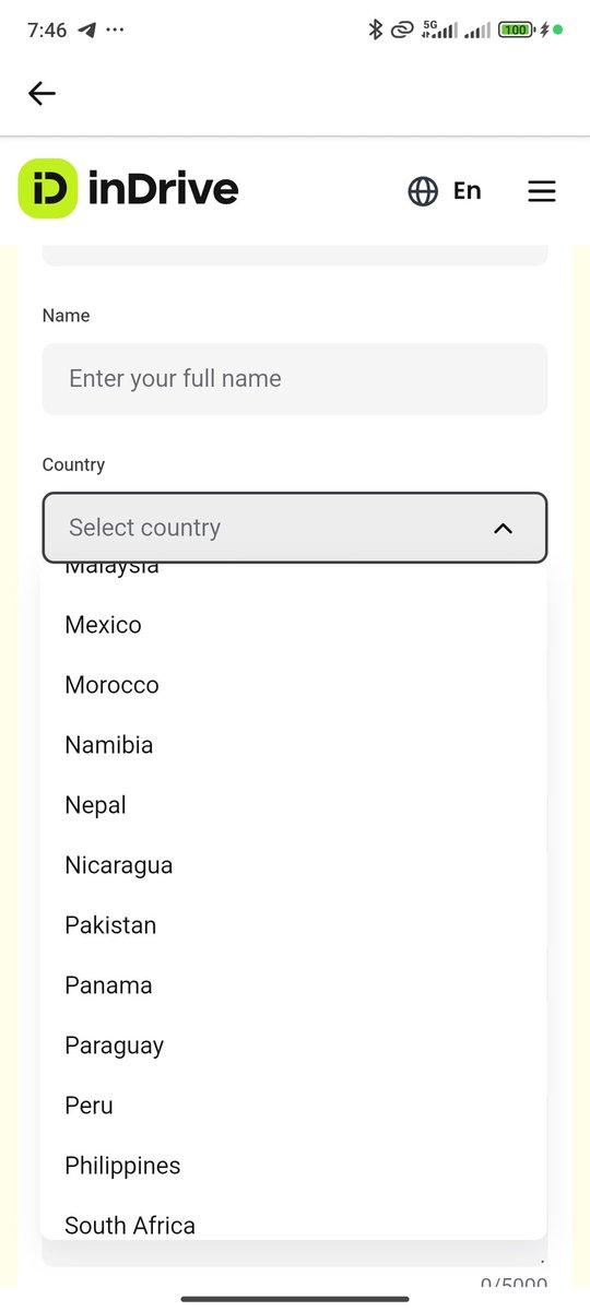 3s_u's tweet photo. @inDrive I complained about a bad rider on the app (Edwin, 0816 745 6727) that refused to refund my money for two weeks and just this morning I was blocked from accessing the app. Is this normal? I can't even contact support as Nigeria is missing on the list of countries. https://t.co/lgEXSWyOfX