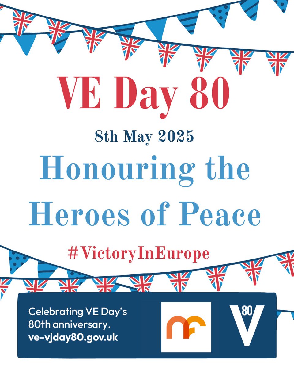 We pause to remember the courage, sacrifice, and unity that brought peace to Europe 80 years ago.
VE Day is a powerful reminder of what can be achieved when courageous people stand together in the face of adversity.
We honour their legacy—and carry it forward.
#VEDay