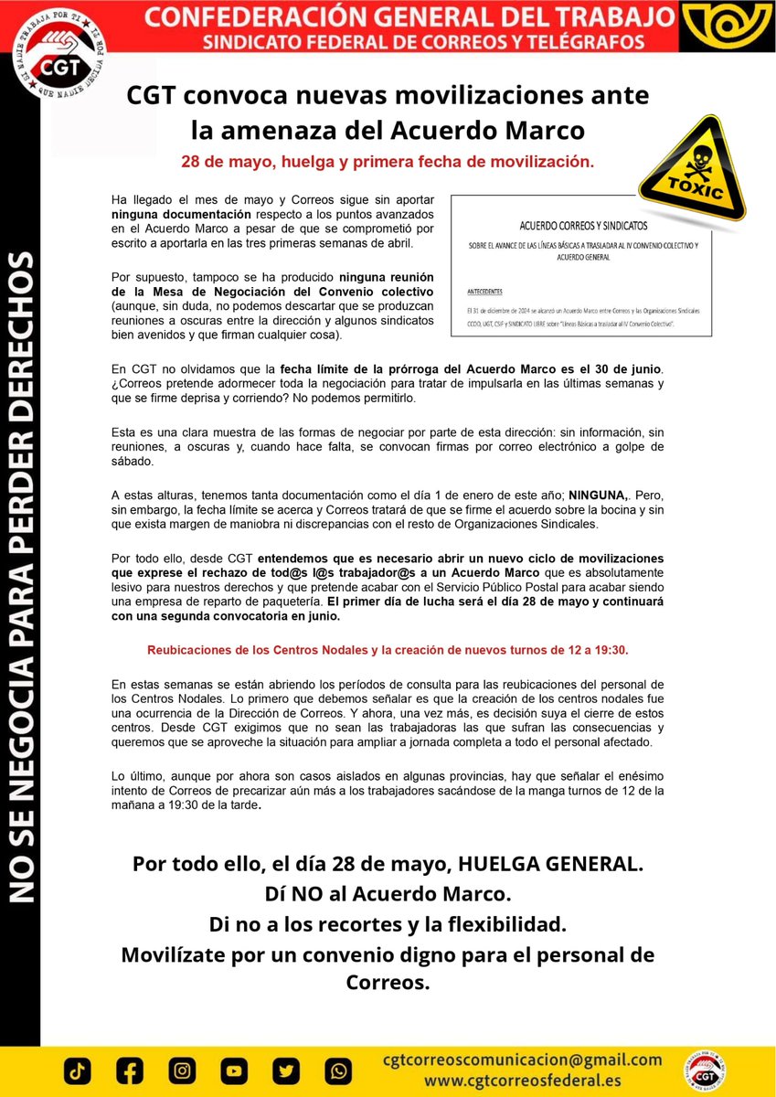CGT CORREOS tweet media