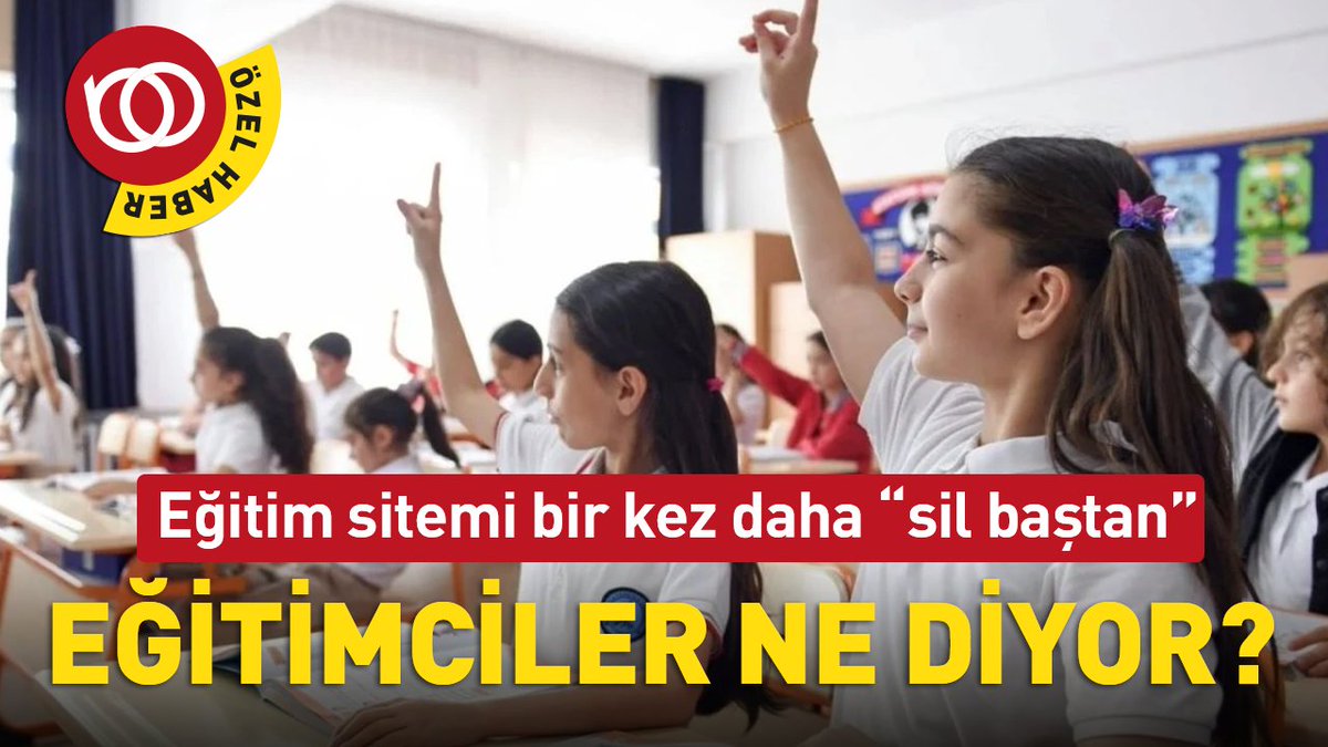 Eğitim sitemi bir kez daha sil baştan: Lise eğitimi yeniden 3 yıla mı iniyor?

Eğitim Sen Kurucu Genel Başkanı Yıldırım Kaya ve Eğitim Uzmanı Özgür Bozdoğan, MEB’in planladığı değişiklikleri Baba Ocağı’na değerlendirdi…

🔴Çocukluk yaşı 18’den 16’ya mı indiriliyor?

🔴Ucuz iş