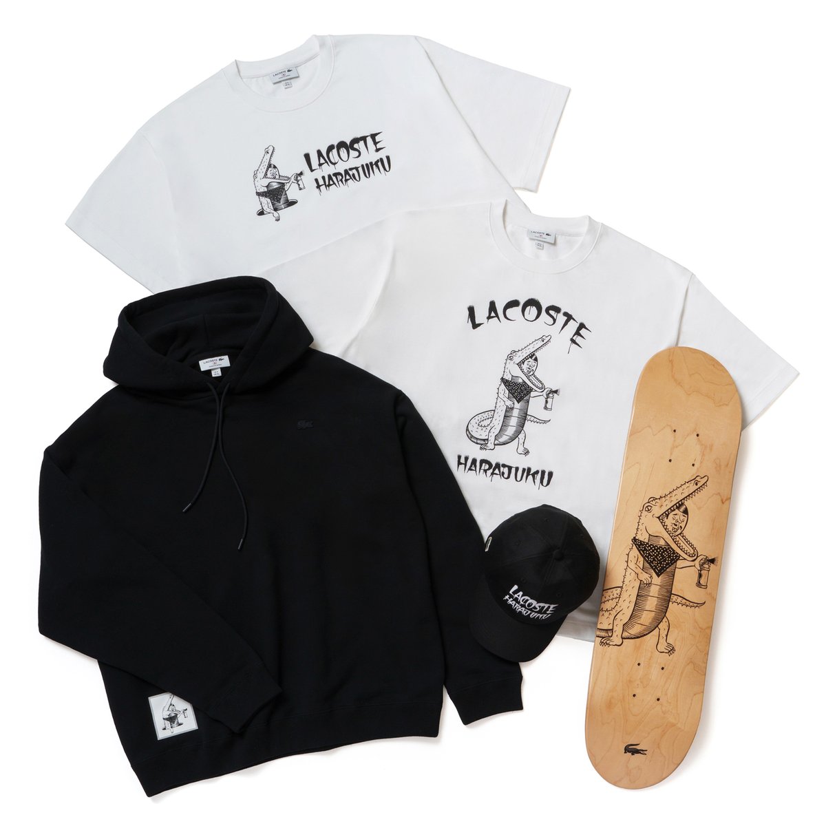 Lacoste Harajuku」 ESOWさんとの限定アイテムが5/15(木)に登場