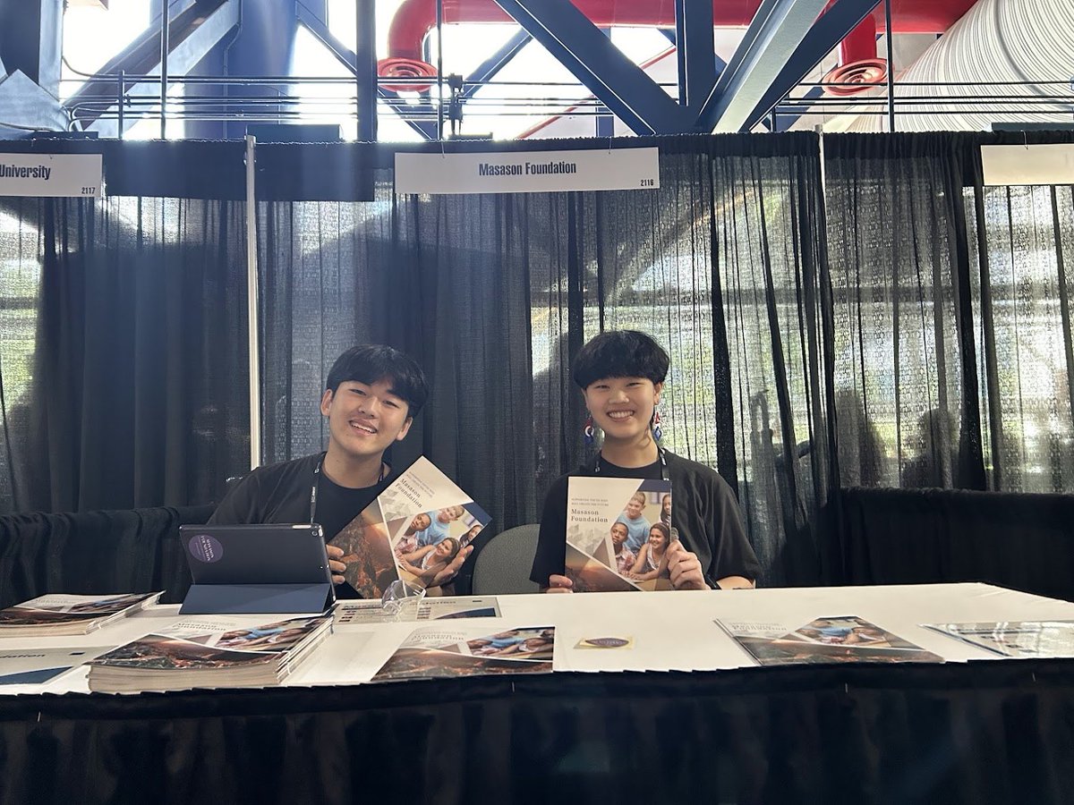 masason_f's tweet image. FIRST Championship 2025に、孫正義育英財団のブースを出展。
お越しいただいた皆さま、ありがとうございました!
次期財団生の募集はSNSでもお知らせ予定です。
是非フォローして、最新情報をチェックしてください!
#孫正義育英財団
#firstchampionship