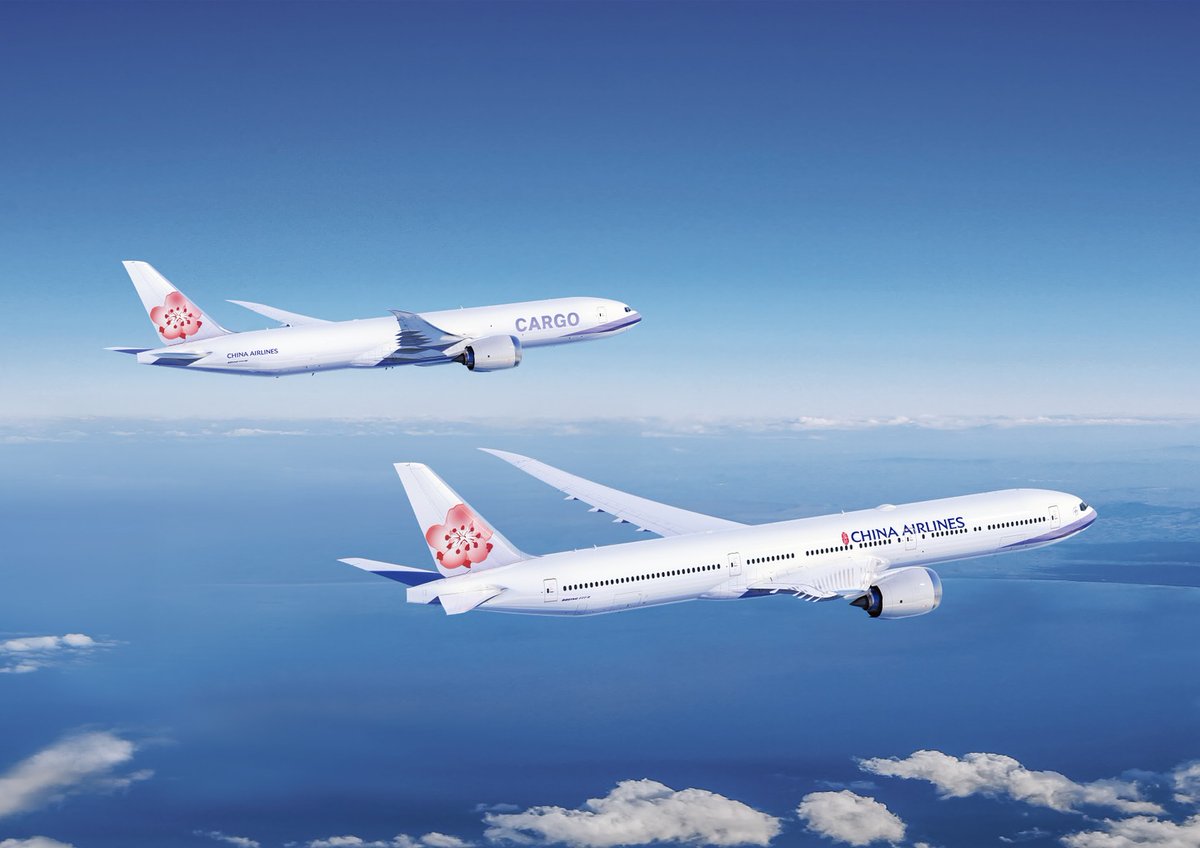 La aerolínea China Airlines se acaba de convertir en nuevo cliente de la familia 777X. La aerolínea nacional taiwanesa ha realizado un pedido por 23 unidades del 777-9 y el 777-8F. La compañía ha pedido en firme 10 unidades del 777-9 con opción a 5 más y 4 unidades en firme del