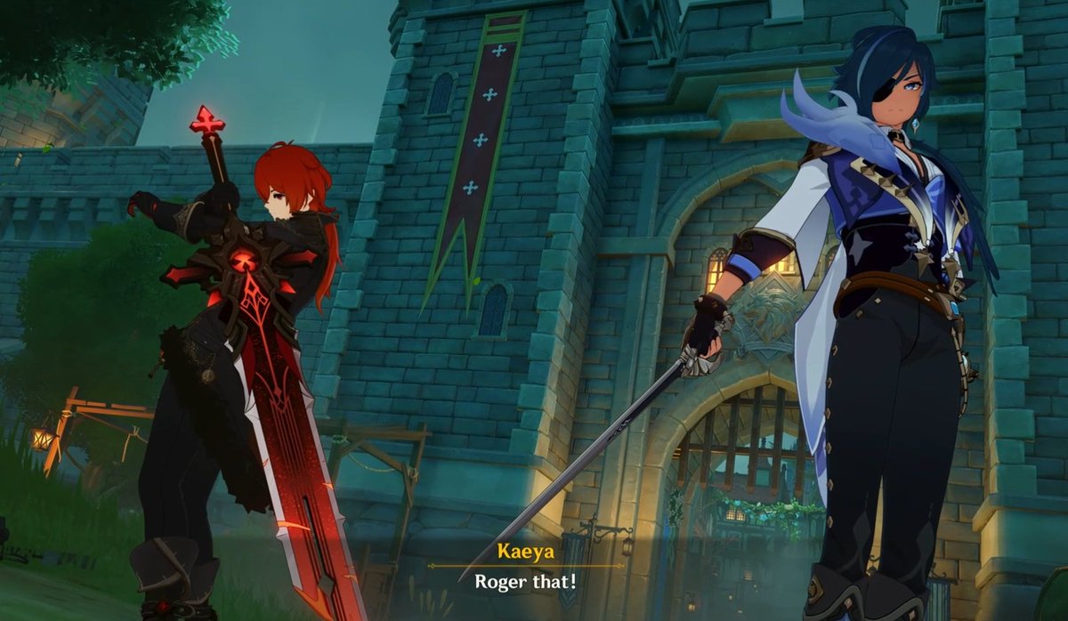 SPOILERS

DILUC FIGHTS IN KAEYA'S BLIND SPOOOOOOOT