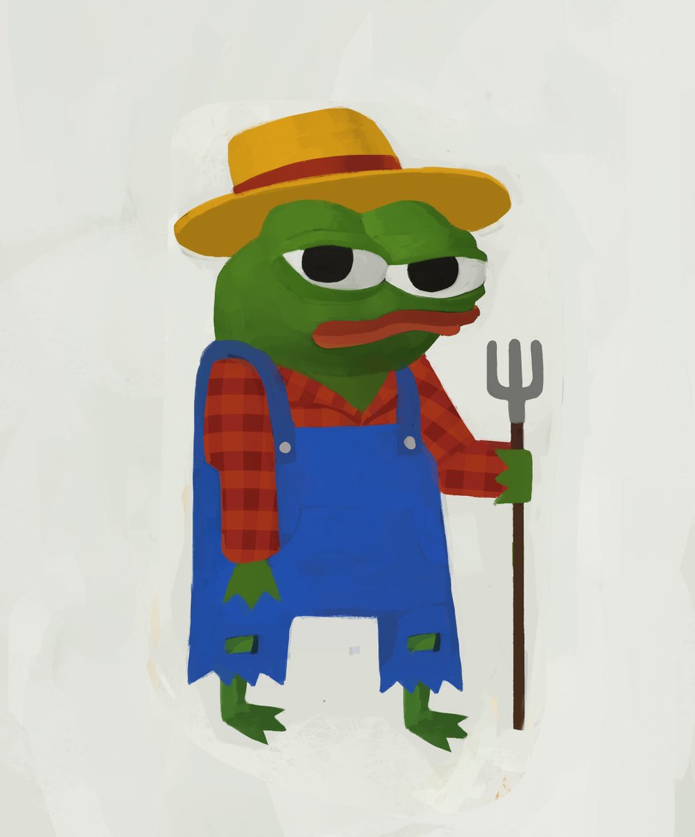 🍾 Just Sold 🍾
Farmer pepe
Created By <a href="/artoflucaboni/">Luca Boni</a>
Sold To 0xC154...2b24
On Ethereum
Via <a href="/Ninfa_io/">NINFA</a>
For 0.1 ETH ($192.92)
See it here ninfa.io/nft/Farmer-pep…