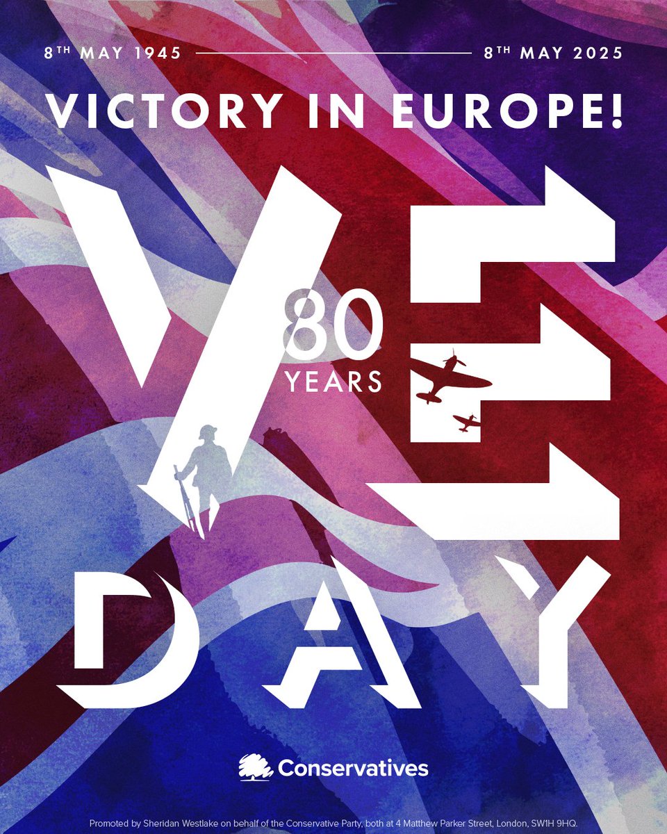 🇬🇧On this day in 1945, Prime Minister and MP for Epping Sir Winston Churchill announced the end of World War II in Europe.
We  pay tribute to all those British, Commonwealth and Allied service men and women who gave so much in defence of freedom.
We will remember them.
#VEDay