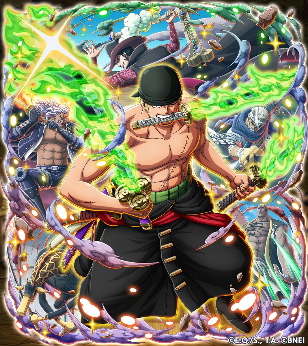 New Character Info! Roronoa Zoro - Aiming for the Pinnacle