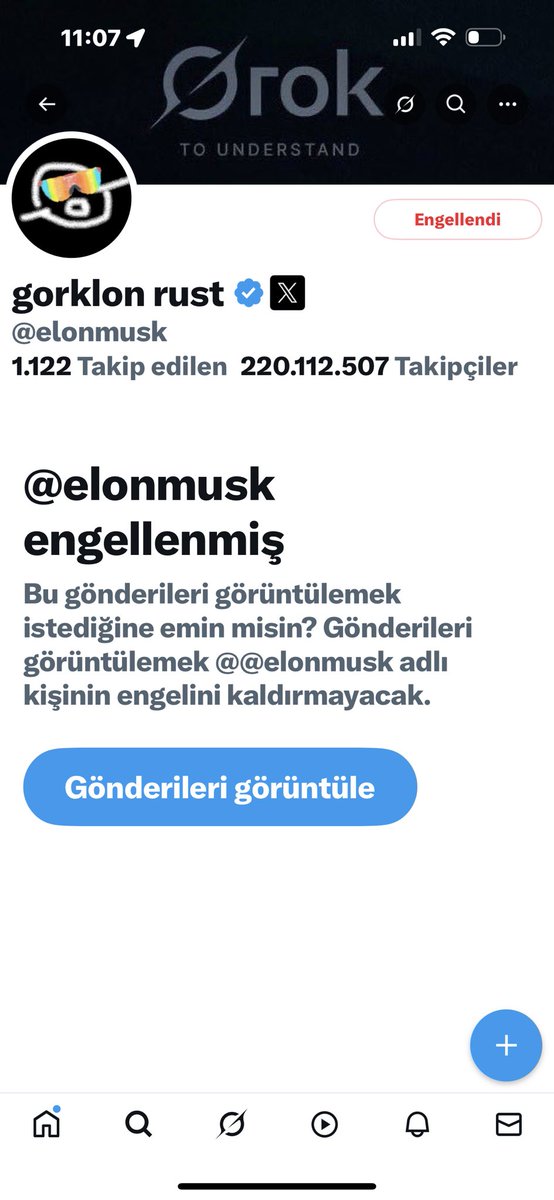 OzlemCetiz's tweet image. #blockelonmusk #blockelonmuskandhiscencor 
Sahibi olduğu X platformunda en fazla engellenen kişi olarak tarihe geçecek haydi sıra sende 😎 
@28HARFHAMZA