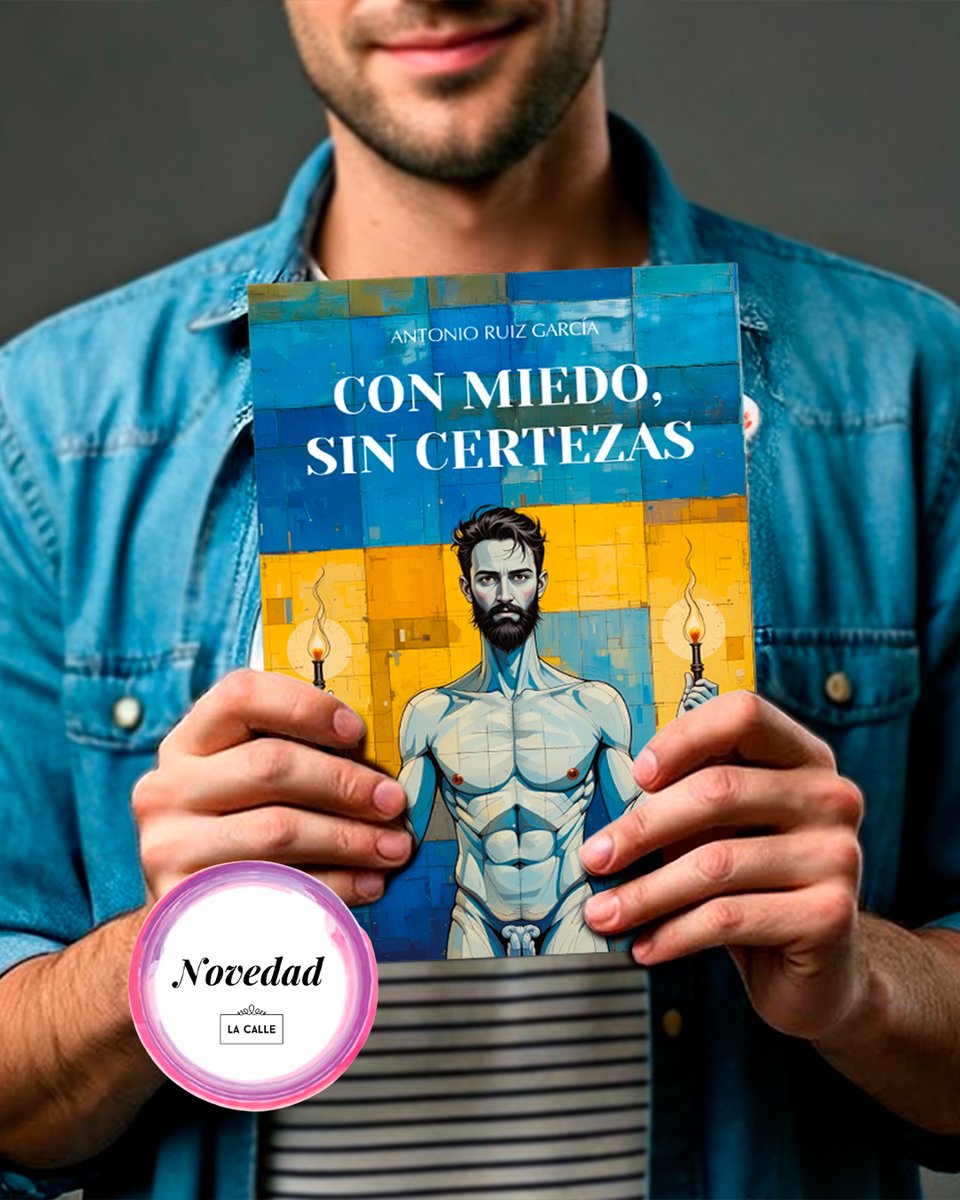 Editorial La Calle (@lacalle_lgtb) on Twitter photo Las relaciones nos transforman, algunas de ellas nos llevan al límite entre la pasión y el abismo.
"Con miedo, sin certezas" llega a nuestro catálogo de la mano de Antonio Ruiz García (<a href="/antoruge/">Antonio Ruiz</a>), nuevo autor de La Calle al que conoceremos un poquito más en un próximo post 💙 Las relaciones nos transforman, algunas de ellas nos llevan al límite entre la pasión y el abismo.
"Con miedo, sin certezas" llega a nuestro catálogo de la mano de Antonio Ruiz García (<a href="/antoruge/">Antonio Ruiz</a>), nuevo autor de La Calle al que conoceremos un poquito más en un próximo post 💙