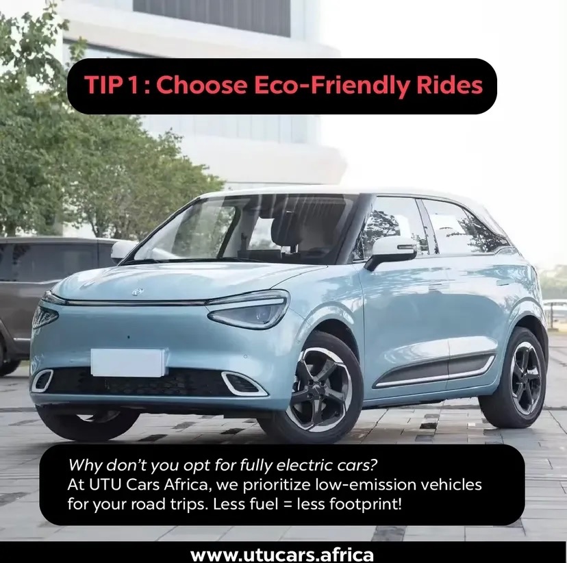 Go__Electric's tweet image. Travel green, ride clean. Here are simple eco-friendly travel tips to help you explore sustainably with UTU Cars Africa. * Because every journey should protect the planet!!
#utucarsafrica #utucars #goelectric #greenenergy #Rwanda #eastafrican