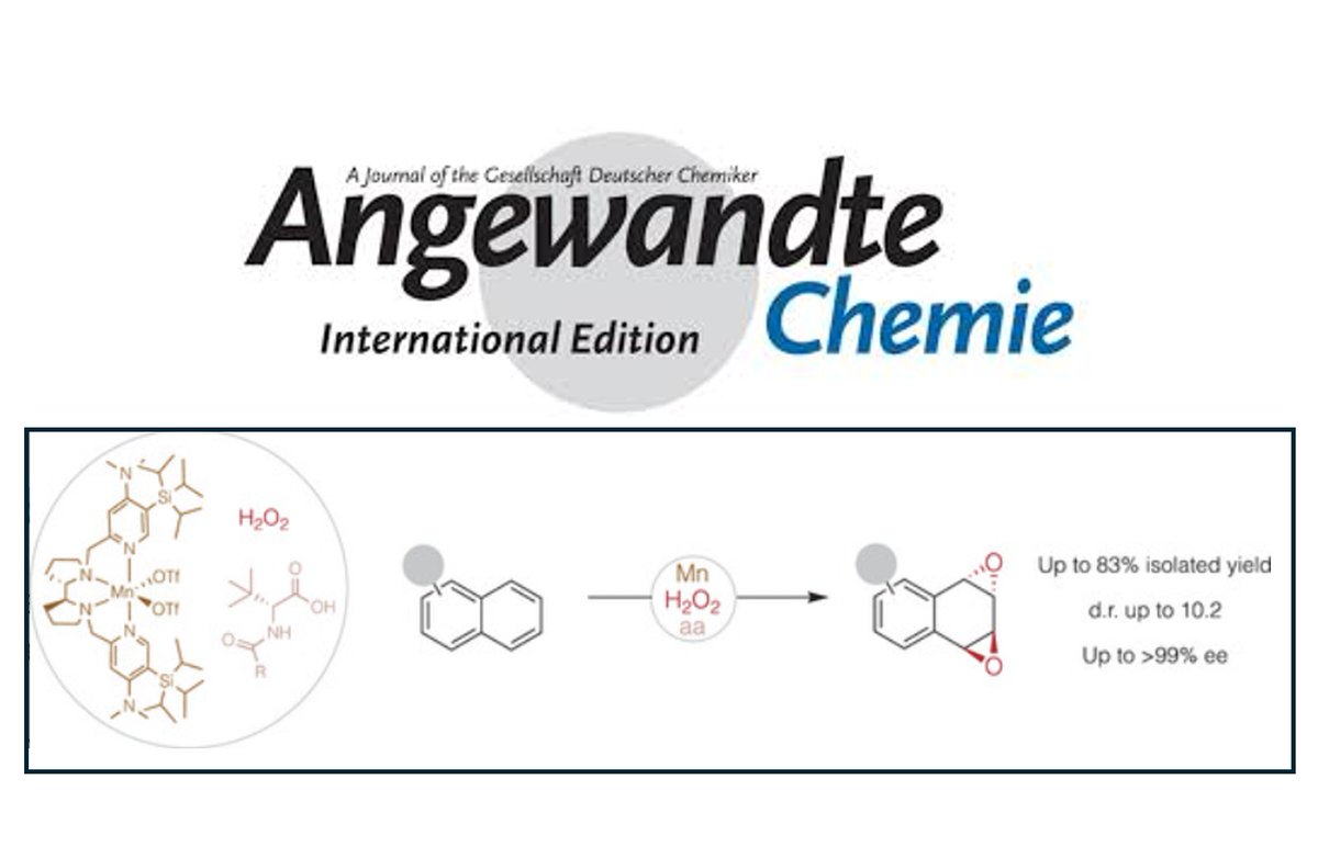 IQCC UdG (@iqccudg) on Twitter photo Check our latest work about Mn-Catalyzed Enantioselective Dearomative Epoxidation of Naphthalenes with Aqueous Hydrogen Peroxide by
<a href="/NajouaChAf/">Najoua</a> <a href="/SiuChungChan1/">Siu Chung Chan</a> <a href="/MiquelCostas/">Miquel Costas</a> in <a href="/angew_chem/">Angewandte Chemie</a>
#NewPaperIQCC <a href="/QBIScat_UdG/">QBIS-CAT Research Group</a> <a href="/UdGRecerca/">UdG Recerca</a>
udg.edu/ca/instituts/q… Check our latest work about Mn-Catalyzed Enantioselective Dearomative Epoxidation of Naphthalenes with Aqueous Hydrogen Peroxide by
<a href="/NajouaChAf/">Najoua</a> <a href="/SiuChungChan1/">Siu Chung Chan</a> <a href="/MiquelCostas/">Miquel Costas</a> in <a href="/angew_chem/">Angewandte Chemie</a>
#NewPaperIQCC <a href="/QBIScat_UdG/">QBIS-CAT Research Group</a> <a href="/UdGRecerca/">UdG Recerca</a>
udg.edu/ca/instituts/q…
