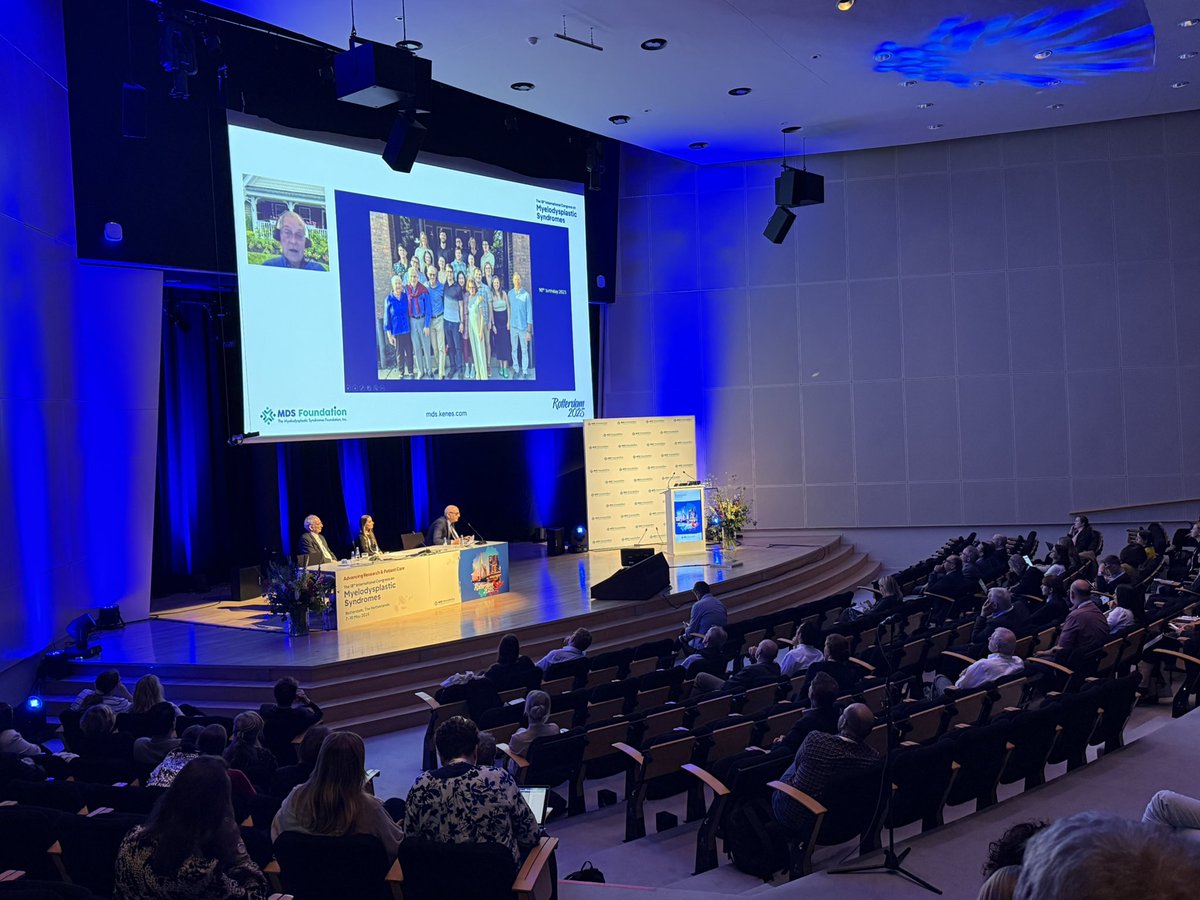 Amer Zeidan MBBS,MHS عامر زيدان (@dr_amerzeidan) on Twitter photo Honoring two giants in #MDSsm at the #MDSF25 <a href="/MDSFoundation/">MDS Foundation</a> biennial meeting in Rotterdam with life achievement awards to Dr John Bennett (who just turned 91) & Dr Peter Greenberg for their life long immense contributions to the field. We truly stand on the shoulders of giants! Honoring two giants in #MDSsm at the #MDSF25 <a href="/MDSFoundation/">MDS Foundation</a> biennial meeting in Rotterdam with life achievement awards to Dr John Bennett (who just turned 91) & Dr Peter Greenberg for their life long immense contributions to the field. We truly stand on the shoulders of giants!