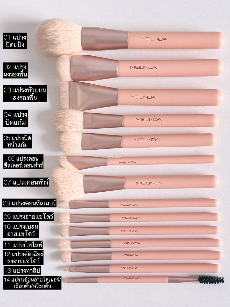 ในนี้ไม่มีแท่งไหนเกิน 200! แปรงเดี่ยว meilinda ออกใหม่ขนนุ่มมากกกก จิกสีดี ใช้ง่าย มาให้เลือกครบทุกหมวด ใดๆคือสวยทั้งขนทั้งแท่งง✨🎀