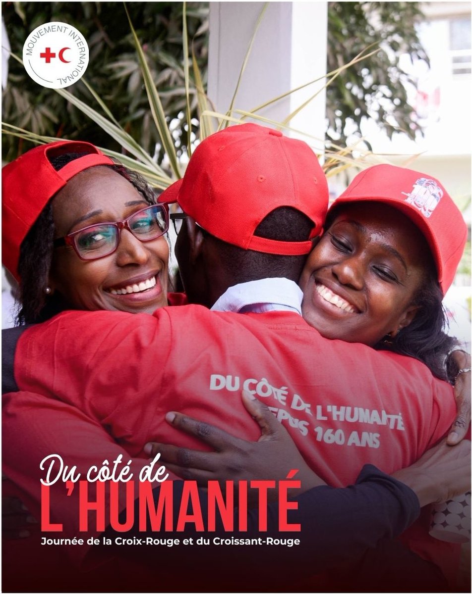Malgré la persistance des crises et catastrophes dans le monde, une chose reste inébranlable et nous unit, notre HUMANITÉ. 
Nous célébrons aujourd'hui le courage de ceux qui servent et nous rappelons de ceux que nous avons perdu en chemin. 
#WorldRedCrossDay2025 
<a href="/CICR_Afrique/">CICR Afrique</a>