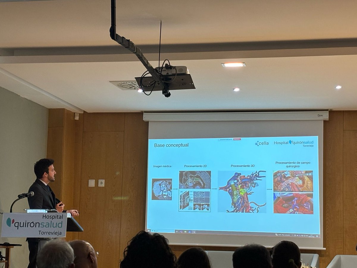 Cirugía General Quiron Salud Torrevieja (@cirugiaqst) on Twitter photo 📌 Continuamos con la planificación quirúrgica basada en modelos virtuales de la mano de Dario García, CEO de Cella.
<a href="/quironsalud/">quirónsalud</a> 📌 Continuamos con la planificación quirúrgica basada en modelos virtuales de la mano de Dario García, CEO de Cella.
<a href="/quironsalud/">quirónsalud</a>