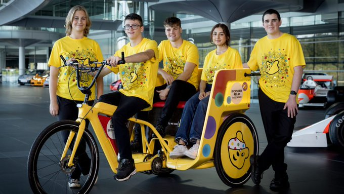 childinneedrutc's tweet photo. Did you know? Celebrities like Matt Baker take on epic challenges like rickshaw rides and marathons to raise money for charity! 💛 #CharityInNeed #MattBaker #RickshawChallenge https://t.co/JLZYyO6hxm
