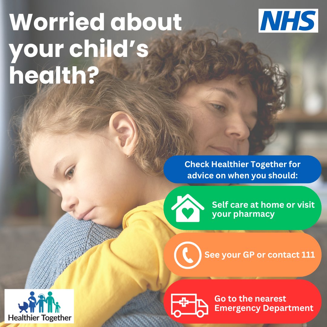 Imagine making healthcare access for your child easier…

With the Healthier Together website and app, you get quick, reliable NHS advice.

📲 Download today: healthiertogether.app
🌐 Visit: oxfordshire-healthiertogether.nhs.uk
