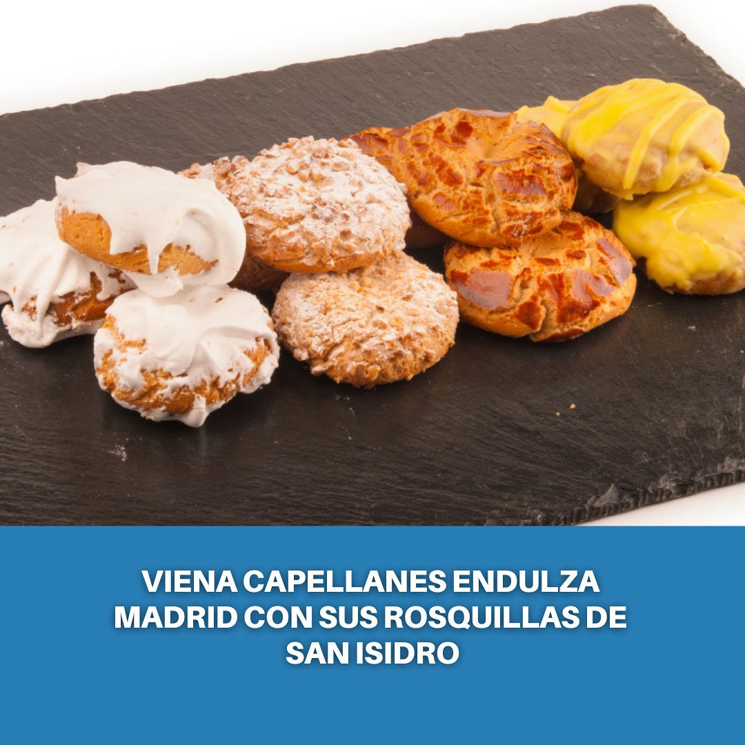 Viena Capellanes endulza Madrid con sus rosquillas de San Isidro

Ofrecen las variedades más tradicionales: tontas, listas, francesas y de Santa Clara, y también rosquillas de violeta

👉🏻 tinyurl.com/5em27uke