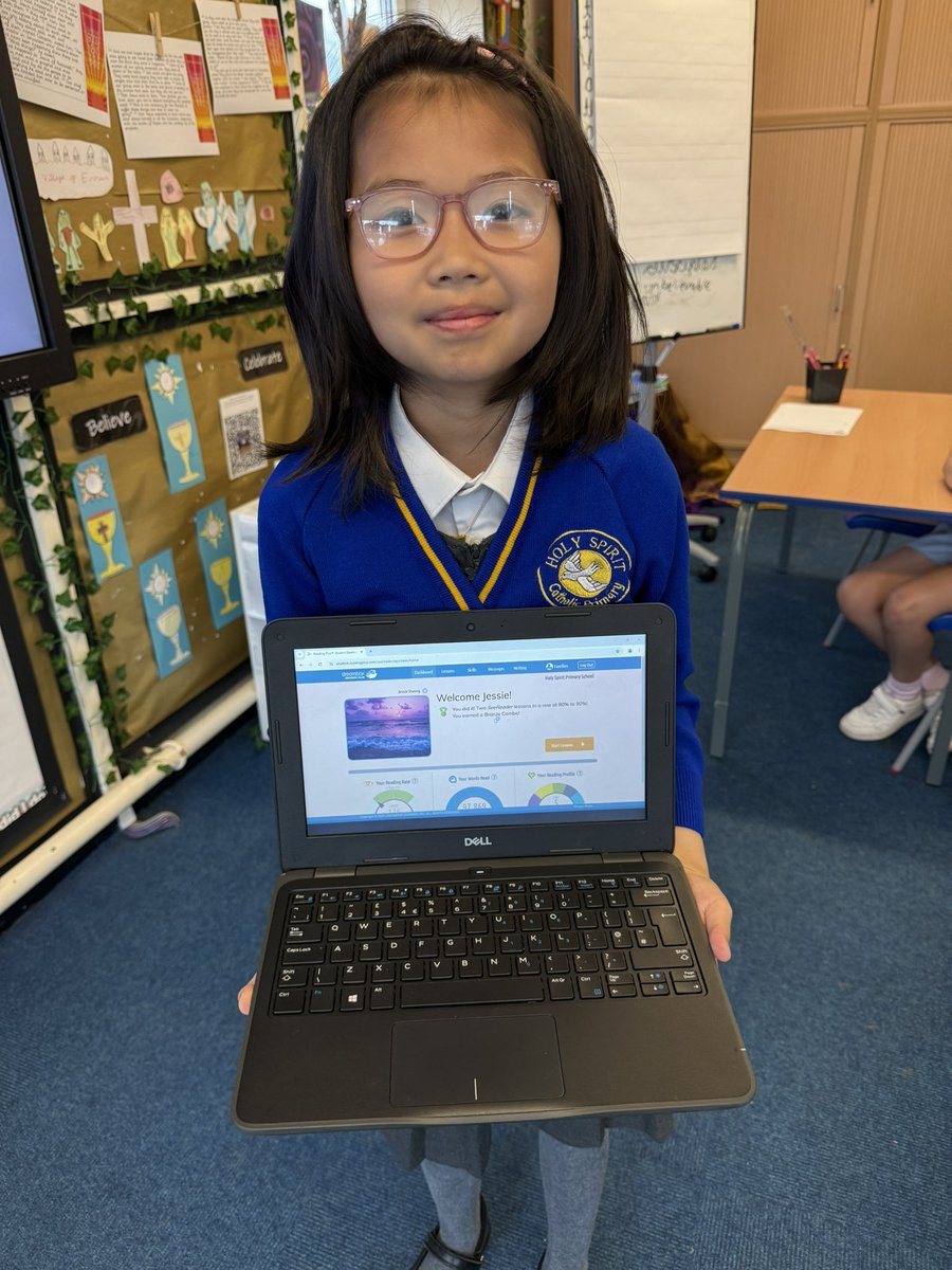 Holy Spirit Catholic Primary (@holyspiritwa9) on Twitter photo Congratulations to our #Year3 Reading Plus superstars! Well done Jessie for achieving a Bronze/Silver Combo award for reading two lessons in a row with a score of 90%+ ๐๐ <a href="/ReadingPlus/">Reading Plus</a> <a href="/ReadSolutionsUK/">Daisy Education UK</a> #ReadingPlus #ReadingPlusCompetition Congratulations to our #Year3 Reading Plus superstars! Well done Jessie for achieving a Bronze/Silver Combo award for reading two lessons in a row with a score of 90%+ ๐๐ <a href="/ReadingPlus/">Reading Plus</a> <a href="/ReadSolutionsUK/">Daisy Education UK</a> #ReadingPlus #ReadingPlusCompetition