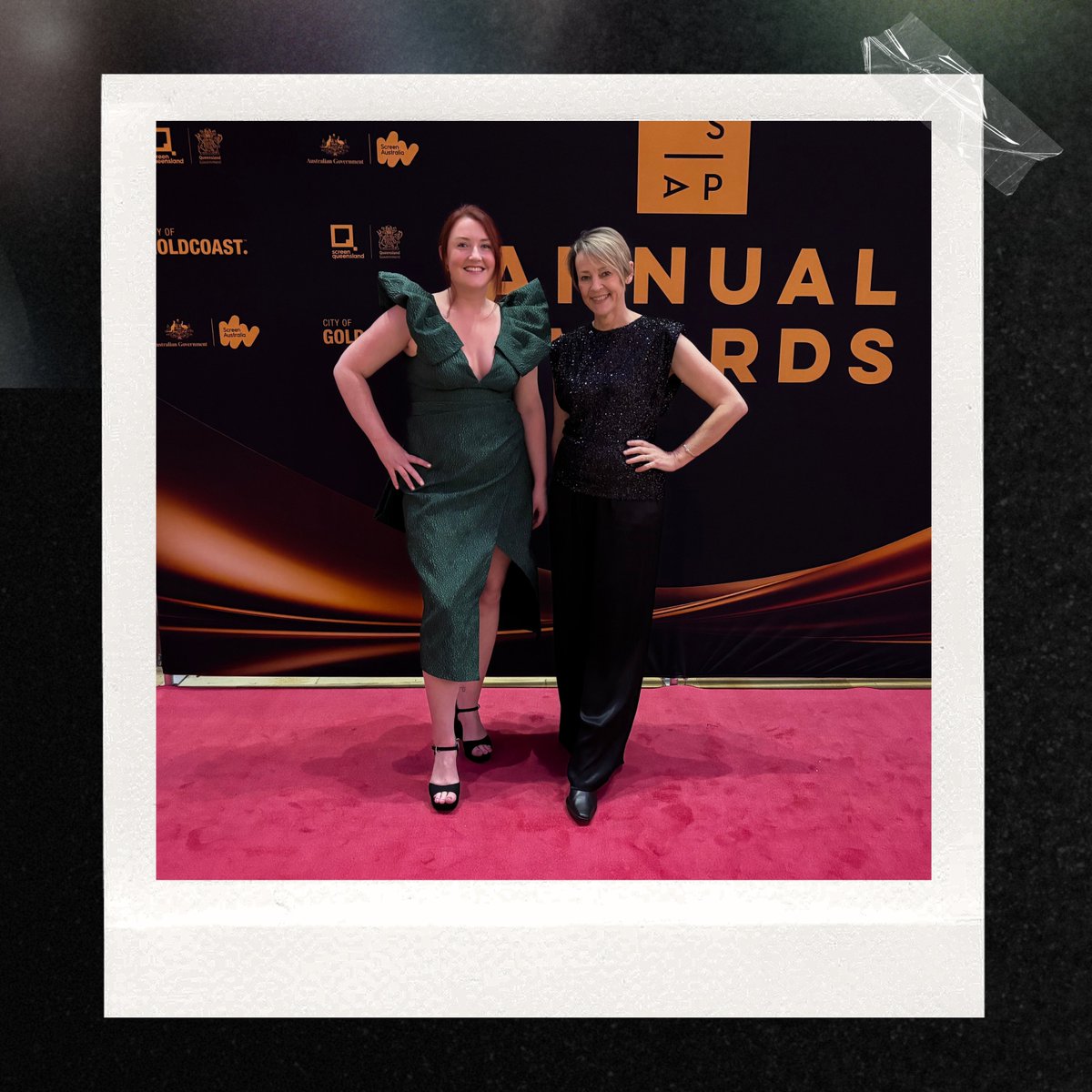 prosperoprods's tweet image. Julia and Mary bringing the glam to the SPA Awards tonight! 🤩 All eyes on Outback Truckers — fingers crossed for a big win! 🤞🏆

#SPAAwards #ScreenForever #OutbackTruckers #ProsperoTeam #AwardsNight