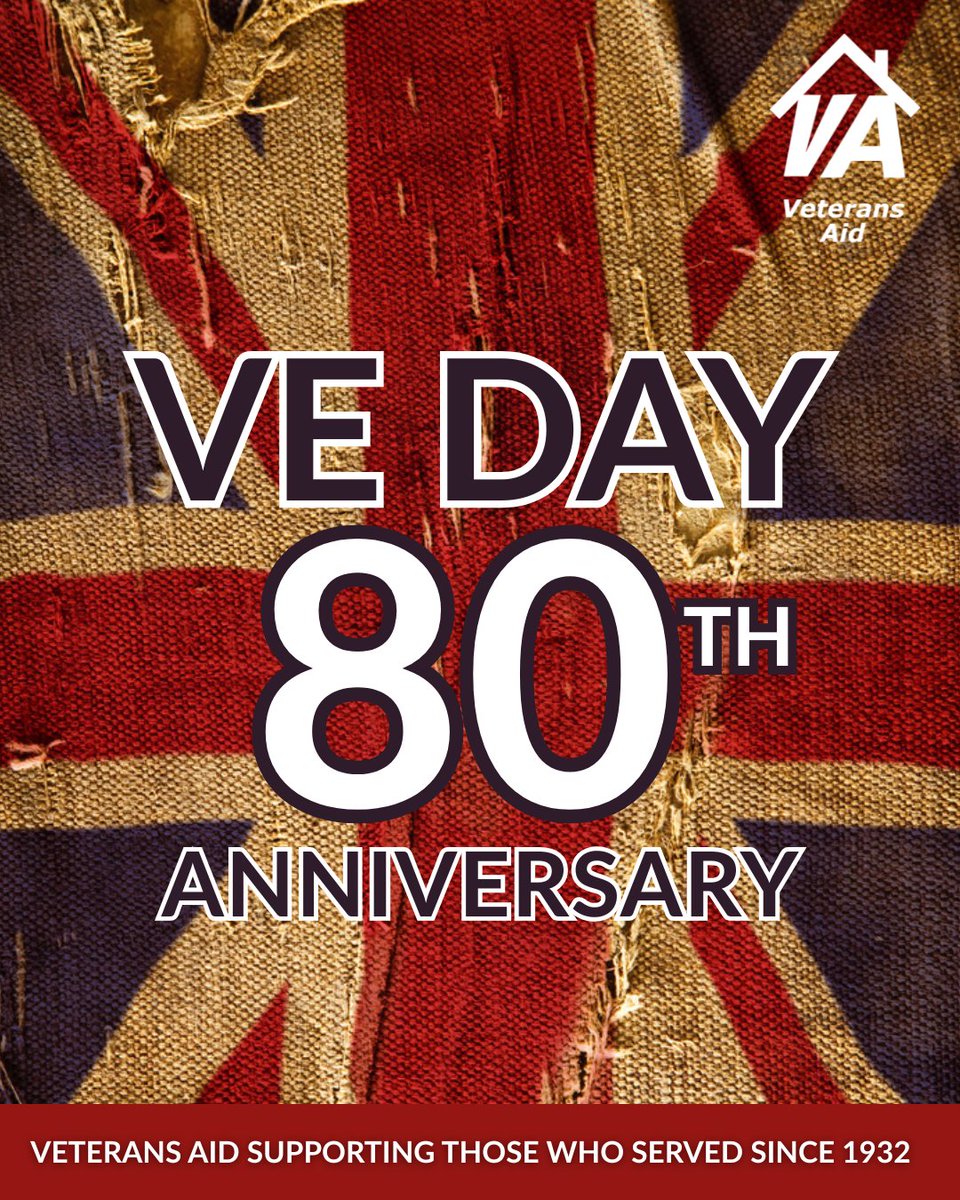 On May 8th, 2025, the UK celebrates the 80th Anniversary of VE (Victory in Europe) Day.
On that day, in 1945, the charity Veterans Aid - then known as the Ex-Service Fellowship Centre - was already established and caring for... 1/3
#VEDay #VEDay80 #VEDay2025