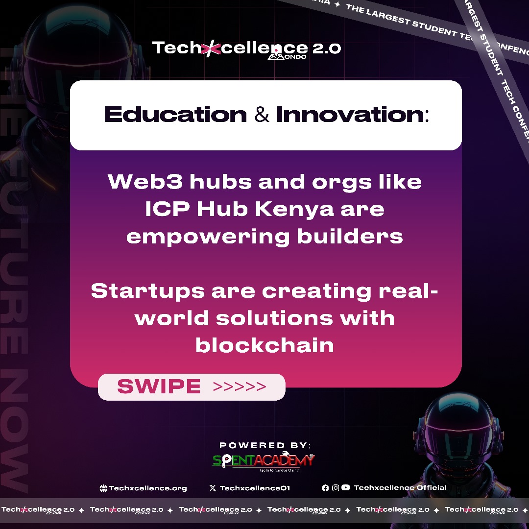 TechXcellence01's tweet image. #Techxcellence 
#Techxcellence2.0
#spentacademy
#spiritphilip 
#Techevent
@Web3Nigeria @SolanaInsiders @spirit_philip @ginmprofy @phoenixweb3_