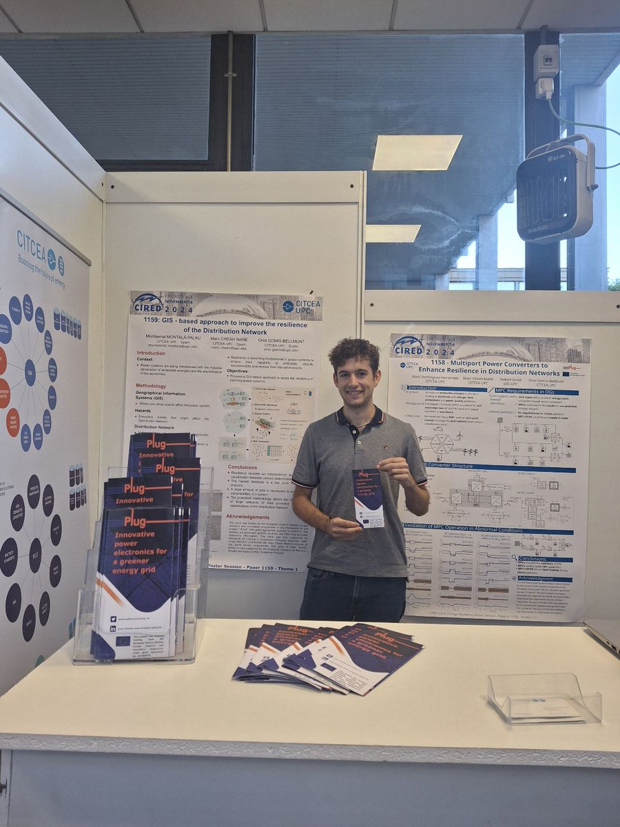 iPLUG-HE (@iplug_he) on Twitter photo 🔌 Yesterday, @Martí Domínguez-Hernàndez from the <a href="/iplug_he/">iPLUG-HE</a> project participated at <a href="/FORUMETSEIB/">Forum ETSEIB</a> at <a href="/la_UPC/">Universitat Politècnica de Catalunya (UPC)</a> <a href="/ETSEIB_UPC/">ETSEIB</a> !
🌱 Great opportunity to share <a href="/iplug_he/">iPLUG-HE</a> work and connect with students, researchers and industry leaders.
#iplug_he
#CITCEA
#FORUMETSEIB
#la_UPC 🔌 Yesterday, @Martí Domínguez-Hernàndez from the <a href="/iplug_he/">iPLUG-HE</a> project participated at <a href="/FORUMETSEIB/">Forum ETSEIB</a> at <a href="/la_UPC/">Universitat Politècnica de Catalunya (UPC)</a> <a href="/ETSEIB_UPC/">ETSEIB</a> !
🌱 Great opportunity to share <a href="/iplug_he/">iPLUG-HE</a> work and connect with students, researchers and industry leaders.
#iplug_he
#CITCEA
#FORUMETSEIB
#la_UPC
