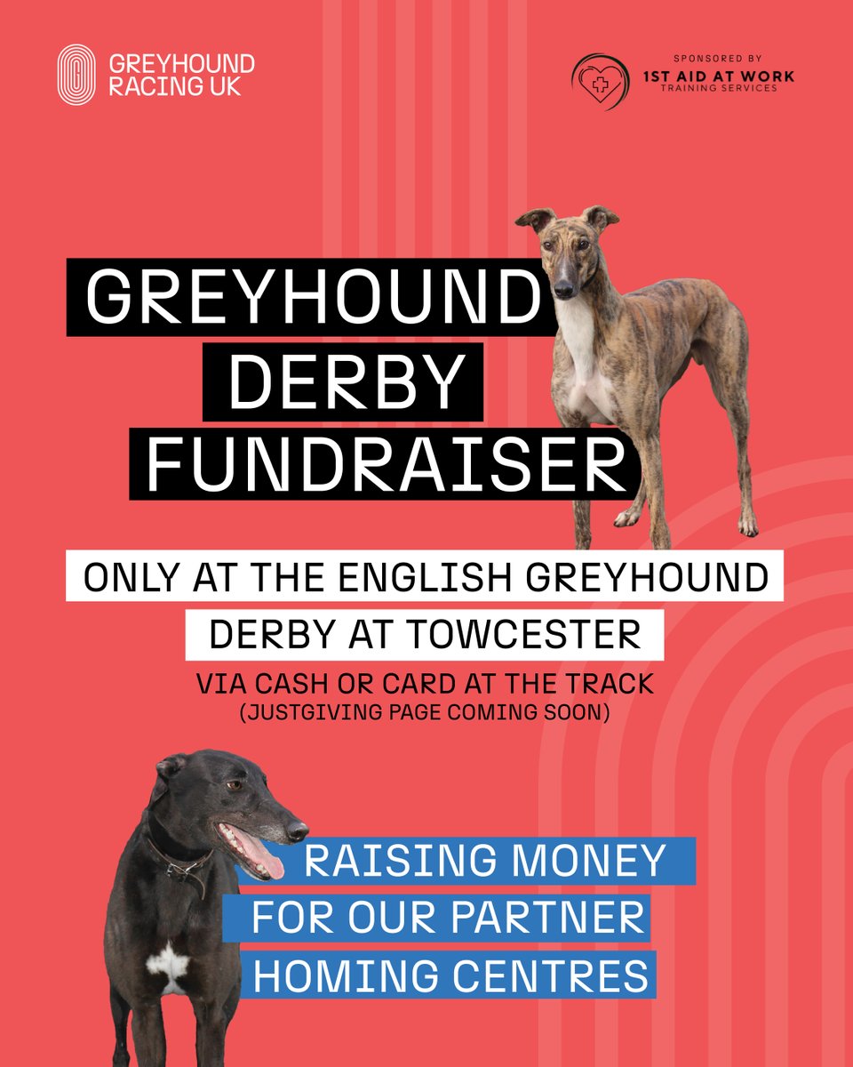 Derby fundraising starts TONIGHT! 🐾 Join us throughout the derby ...
