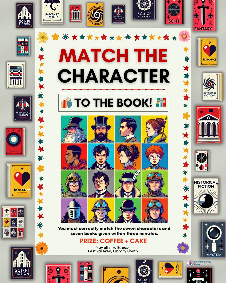 librarybilkent's tweet image. 🌸 Get ready to bloom at our Spring Festival! 

We&apos;re inviting you to our booth for some fun games! Join us for laughter and excitement as we play together! 🎉

#SpringFestival #bilkentlibrary #bilkent