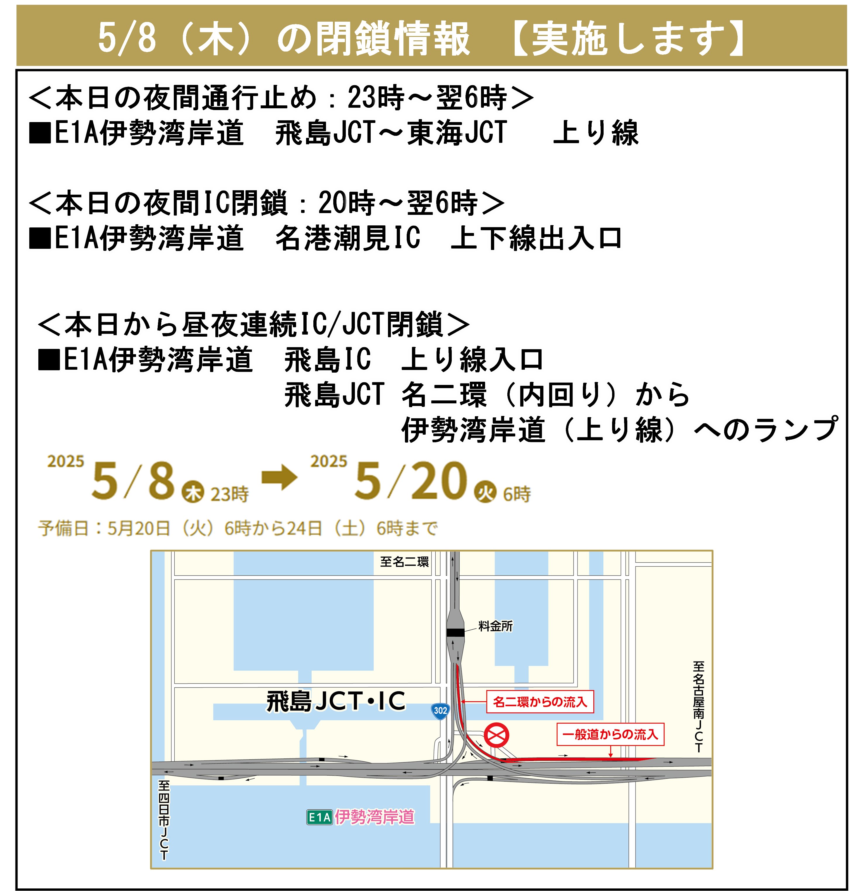 NEXCO中日本 名古屋支社 on X: 
