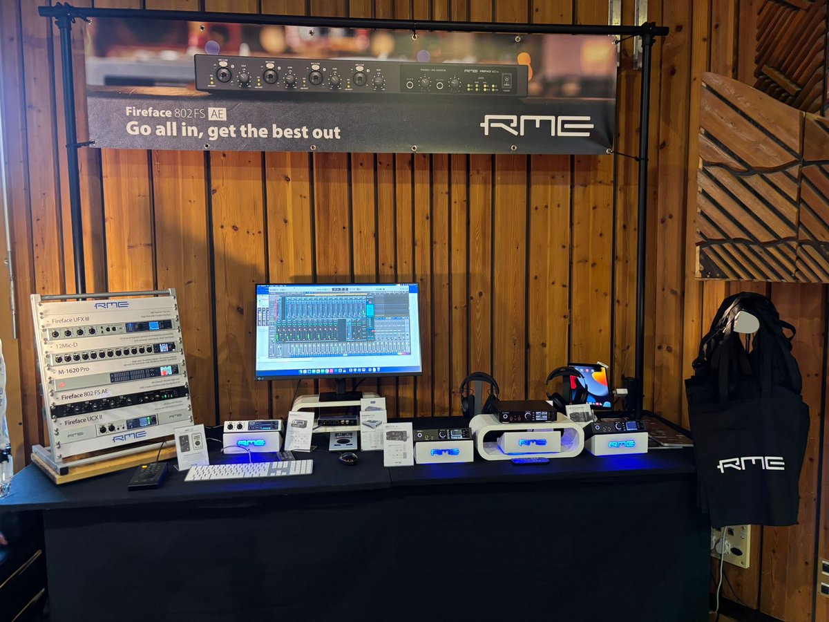 RME Audio ๐ (@rme_news) on Twitter photo Let's get started ๐ค๐น๐๏ธ๐๏ธSUPERBOOTH 2025, 08-10 May (Berlin), Booth 0145 Let's get started ๐ค๐น๐๏ธ๐๏ธSUPERBOOTH 2025, 08-10 May (Berlin), Booth 0145
