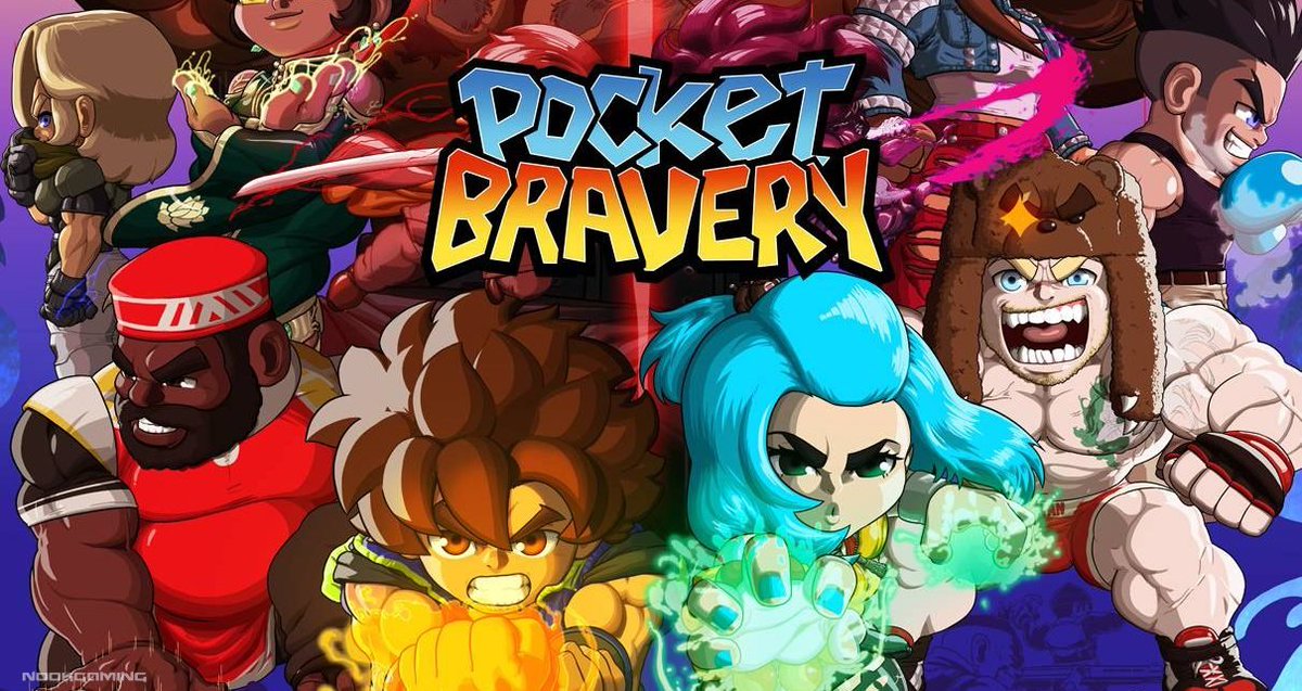 🗨️Pocket Bravery is a fantastic homage to the art of ‘90s fighting games

👊Check out @PowahDunk's review of this NeoGeo-inspired title from <a href="/PQubeGames/">PQube</a> and <a href="/StateraStudio_/">Statera</a>: nookgaming.com/pocket-bravery…