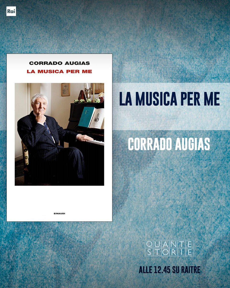 Quante Storie (@quantestorierai) on Twitter photo Oggi alle 12.45 #QuanteStorie con Giorgio Zanchini.
Ospite, Corrado Augias Oggi alle 12.45 #QuanteStorie con Giorgio Zanchini.
Ospite, Corrado Augias