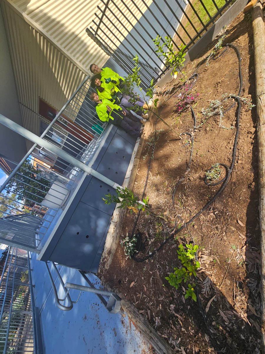Every Thursday Work Crew is out about beautifying the school grounds 🌿👩‍🌾👨‍🌾