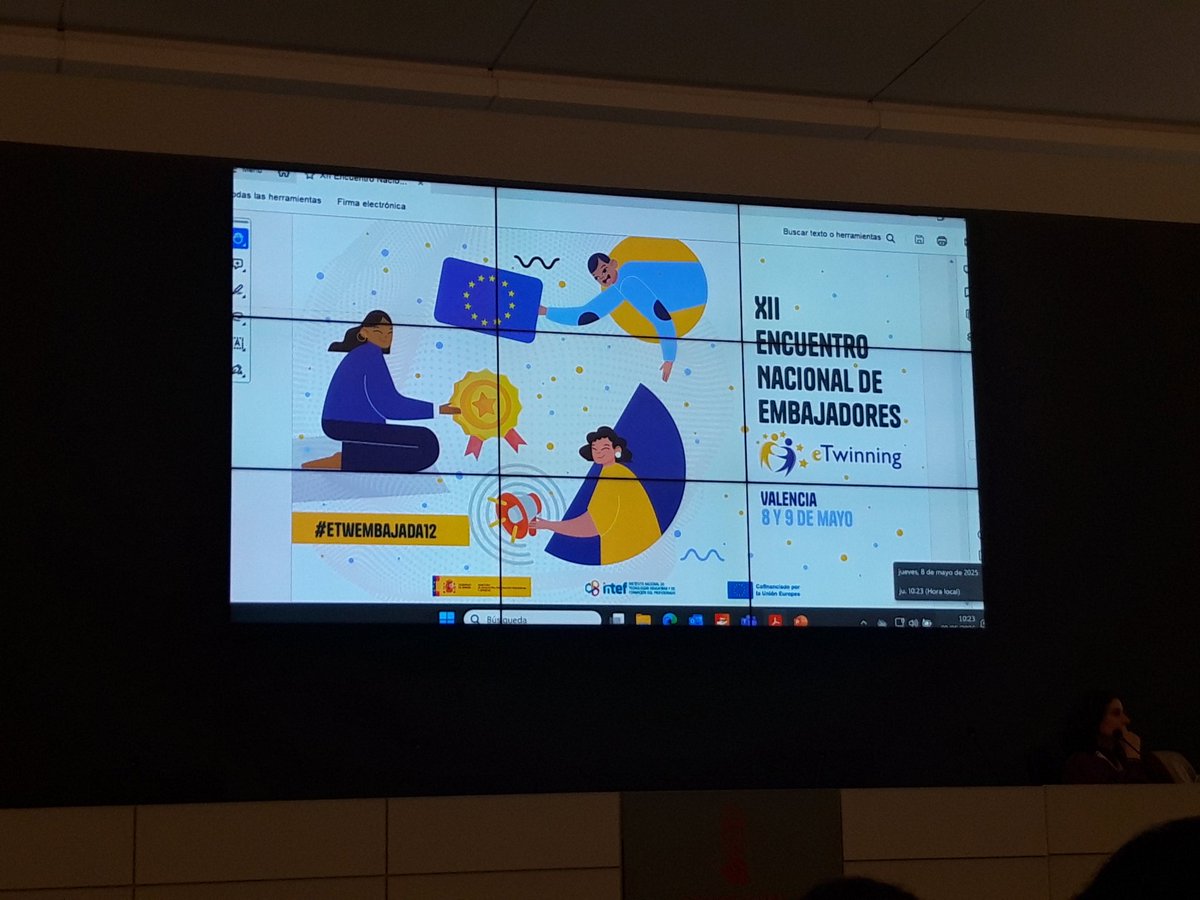 XII Encuentro Nacional de Embajadores Etwinning. Empezamos.