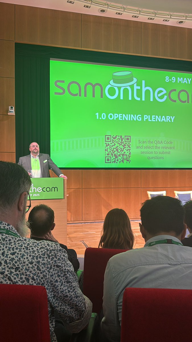 Kai Jones-White (@kaijones) on Twitter photo ‘Sam on the Cam’ - Spring Conference is under way! Great opening words from the President - ‘let’s make acute medicine great again’ 😁#samonthecam #acutemedicine <a href="/acutemedicine/">SAM Online</a> ‘Sam on the Cam’ - Spring Conference is under way! Great opening words from the President - ‘let’s make acute medicine great again’ 😁#samonthecam #acutemedicine <a href="/acutemedicine/">SAM Online</a>
