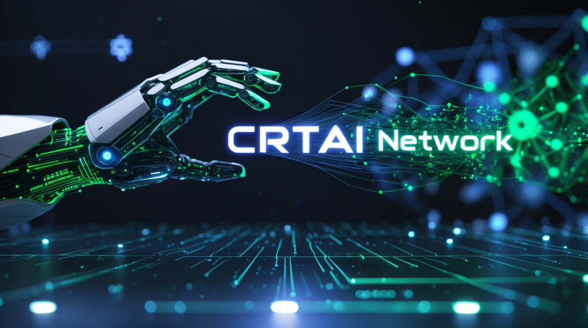 ☑️We are growing our project with strong developments. 
✨Altcoin season is coming and we will break the rules. 
✨We will announce the $CRTAI token to the entire ecosystem with strong collaborations and marketing efforts.🩵🩶