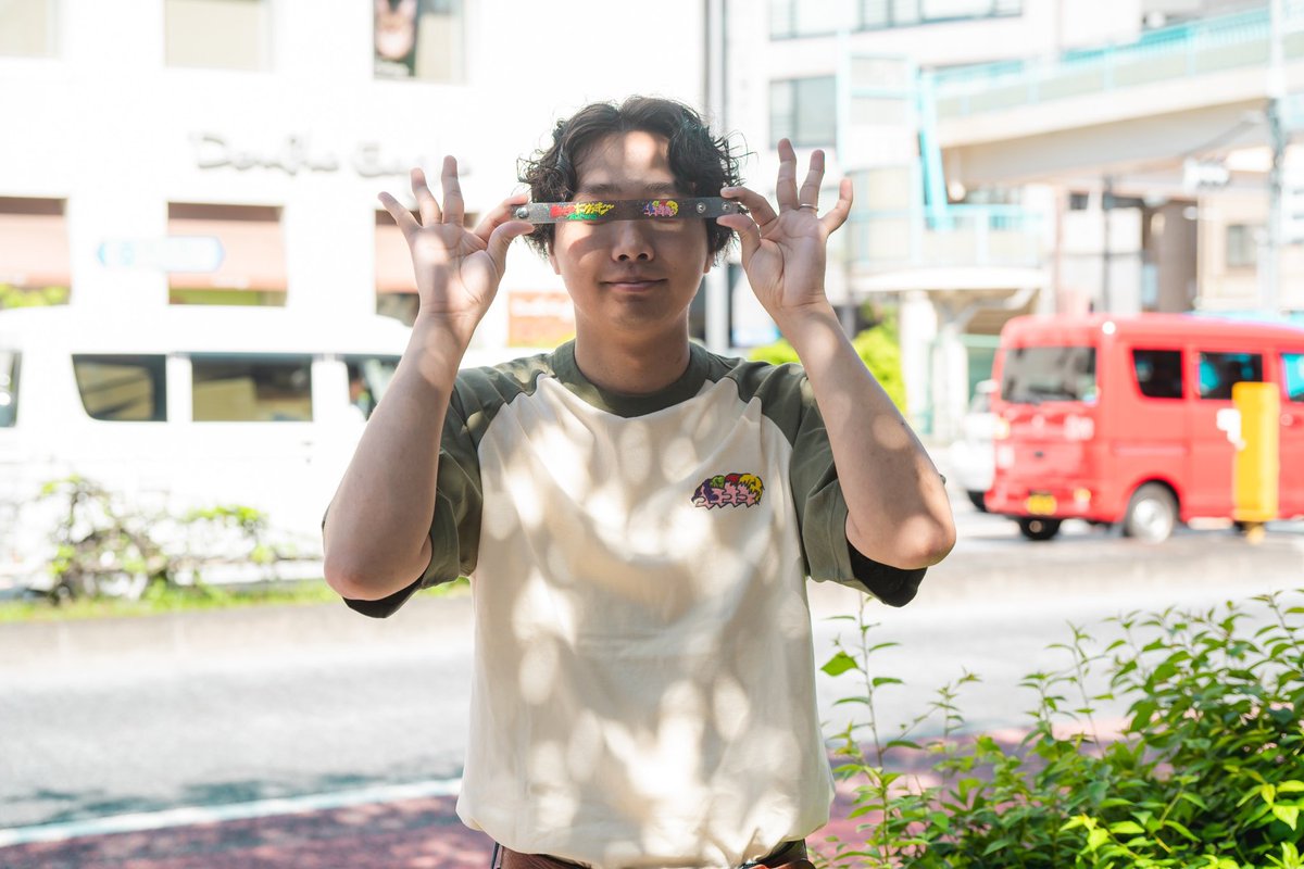 新グッズ着用画像📸】 ・ヤンスキラグランTシャツ（株主限定） りょう