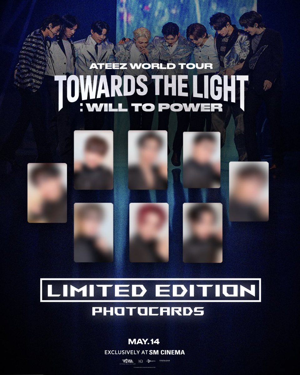 VIVA_Intl's tweet photo. Treasures from #ATEEZ universe💫

Catch #ATEEZWorldTour '𝐓𝐎𝐖𝐀𝐑𝐃𝐒 𝐓𝐇𝐄 𝐋𝐈𝐆𝐇𝐓: 𝐖𝐈𝐋𝐋 𝐓𝐎 𝐏𝐎𝐖𝐄𝐑' this MAY 14 exclusively at #SMCinema.

Get your tickets now and collect all these exclusive photocards!

🎟️🔗: https://t.co/uGG0offxal

#TowardsTheLightWillToPower https://t.co/VYq8IE3kkX