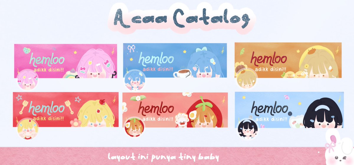 Acaa ^. .^₎⟆ chibi layout tweet media
