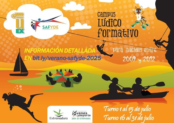 SAFYDE-UEx (@safydeuex) on Twitter photo Desde las 10:00 horas de hoy ya está abierto el periodo inscripción y vamos a un ritmo rápido y constante de solicitudes.
¡NO TE QUEDES SIN PLAZA!
Toda la info en bit.ly/verano-safyde-…
<a href="/infouex/">UEx</a> <a href="/EPCC_Unex/">Escuela Politécnica CC</a> <a href="/fcd_uex/">F CC Deporte - UEx</a> <a href="/SocialUex/">Consejo Social UEX</a> <a href="/UExDivulga/">Cultura Científica UEx</a> <a href="/UexDerecho/">Facultad de Derecho UEX</a> <a href="/UexBiblioteca/">Biblioteca Universidad de Extremadura</a> <a href="/ExtensionUex/">Extensión Universitaria UEX.</a> Desde las 10:00 horas de hoy ya está abierto el periodo inscripción y vamos a un ritmo rápido y constante de solicitudes.
¡NO TE QUEDES SIN PLAZA!
Toda la info en bit.ly/verano-safyde-…
<a href="/infouex/">UEx</a> <a href="/EPCC_Unex/">Escuela Politécnica CC</a> <a href="/fcd_uex/">F CC Deporte - UEx</a> <a href="/SocialUex/">Consejo Social UEX</a> <a href="/UExDivulga/">Cultura Científica UEx</a> <a href="/UexDerecho/">Facultad de Derecho UEX</a> <a href="/UexBiblioteca/">Biblioteca Universidad de Extremadura</a> <a href="/ExtensionUex/">Extensión Universitaria UEX.</a>