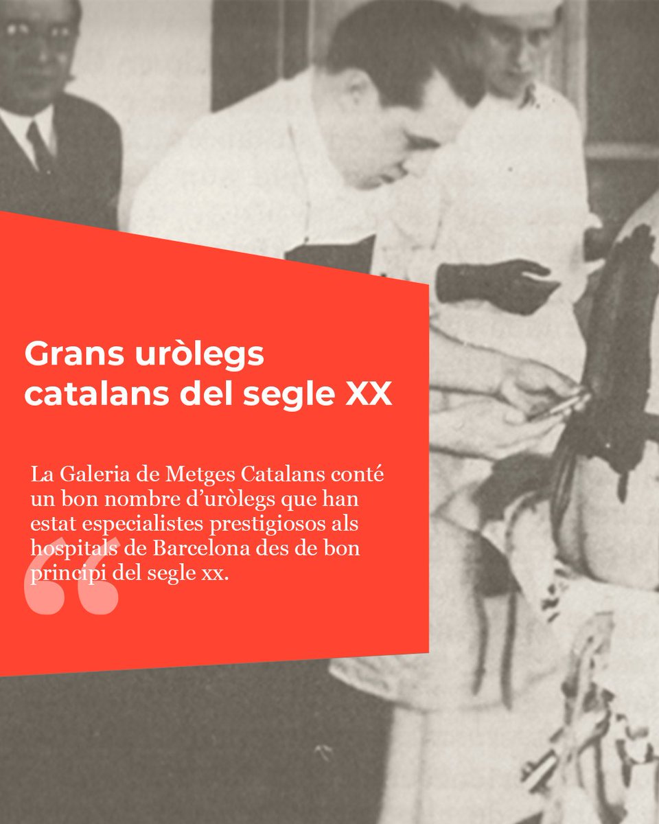 👨‍⚕️La Galeria de Metges Catalans és l’aparador on el CoMB exposa les biografies dels metges catalans destacats. Conté un bon nombre d’uròlegs que han estat especialistes prestigiosos als hospitals de Barcelona des de bon principi del segle xx. 

👉ja.cat/lOqny (pàg. 51)
