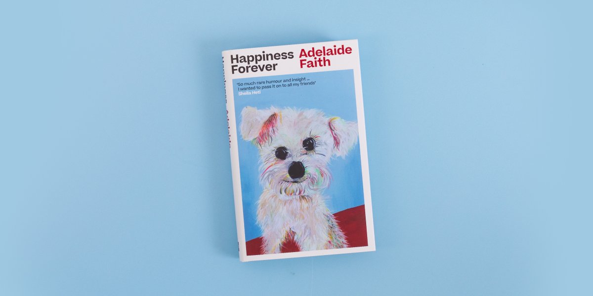 4th Estate Books (@4thestatebooks) on Twitter photo Congratulations <a href="/adelaidepierrot/">Adelaide Faith</a>, HAPPINESS FOREVER is out today!
🐶 ‘I wanted to pass it on to all my friends’ Sheila Heti
🐶 A hilarious and utterly original debut novel following a woman trying to make sense of her life and herself as she falls in love with her therapist. Congratulations <a href="/adelaidepierrot/">Adelaide Faith</a>, HAPPINESS FOREVER is out today!
🐶 ‘I wanted to pass it on to all my friends’ Sheila Heti
🐶 A hilarious and utterly original debut novel following a woman trying to make sense of her life and herself as she falls in love with her therapist.