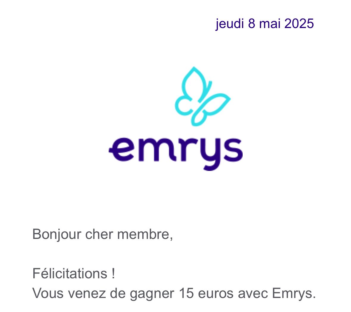 Tu es sur Emrys ou pas encore ?

Ça tombe même les jours fériés mdr pas le temps de niaiser

Hop 24€ ce matin