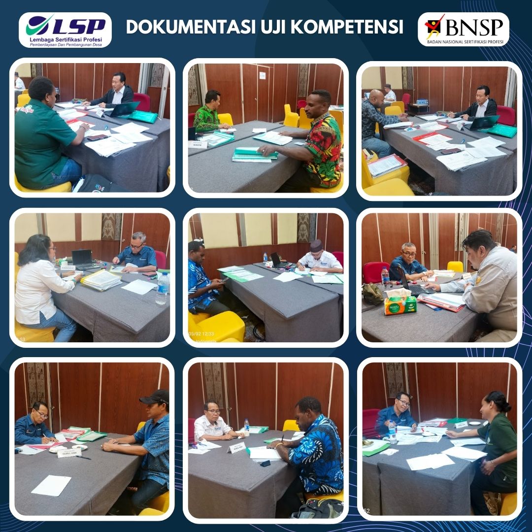 LSPP2D's tweet image. Dokumentasi dari para peserta TPP Prov. Papua Tengah dengan semangat kompeten telah berjalan dengan harmoni dan lancar. Bertempat di TUK Jayapura Gelombang 2, Papua Tengah.

Salam &quot;Kompeten&quot;. 

Asesor yang bertugas:
- Nurul Hadi
- Ichsan Hadjar
- Sukoyo