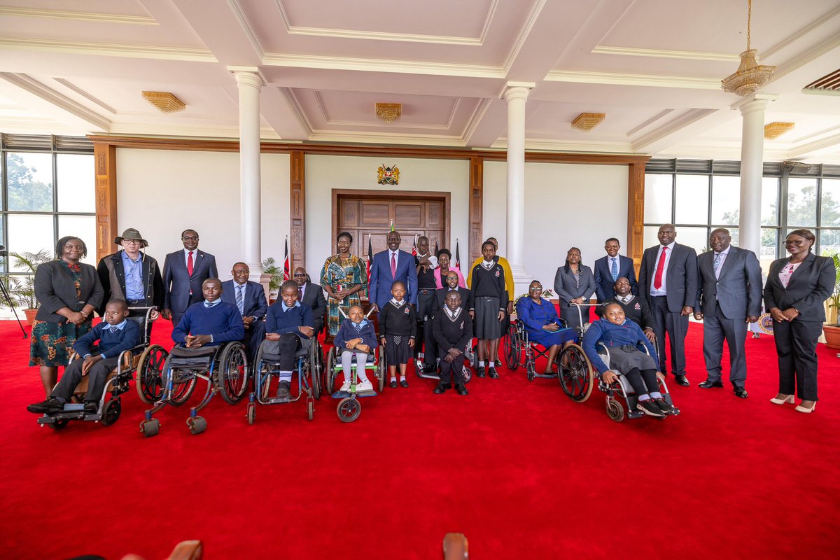 We are committed to upholding the dignity and rights of persons with disabilities (PWDs) in our country. By strengthening our legal frameworks, we are dismantling the systemic obstacles that have long excluded them from vital services and opportunities.

At State House Nairobi,
