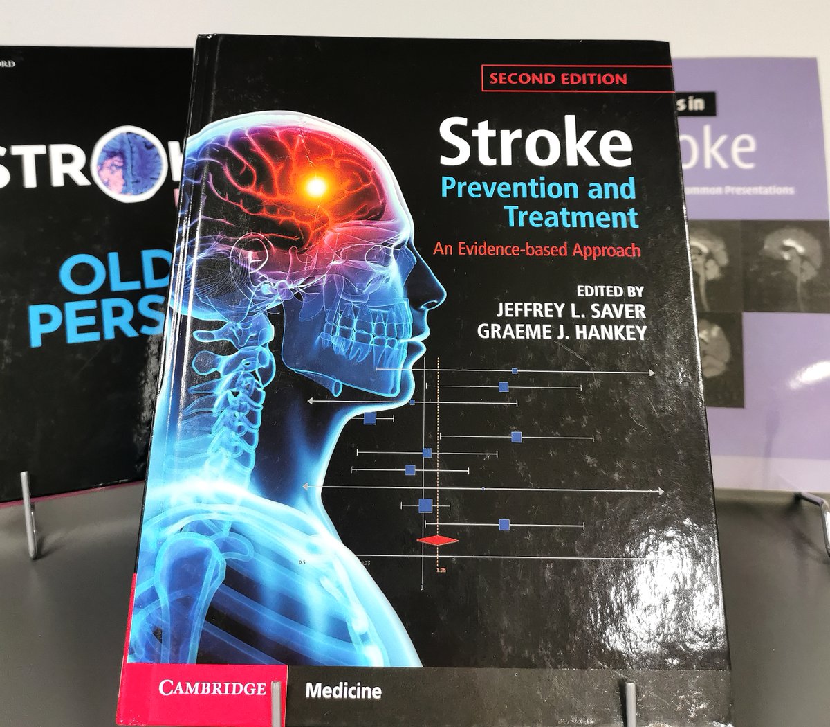 BCUHB_Libraries's tweet image. Llyfr y Mis! Book of the month!

Stroke prevention and treatment : an evidence based approach. Jeffery L. Saver,  Graeme J. Hankey, (editors).

#stroke #healthlibrary #evidencebased