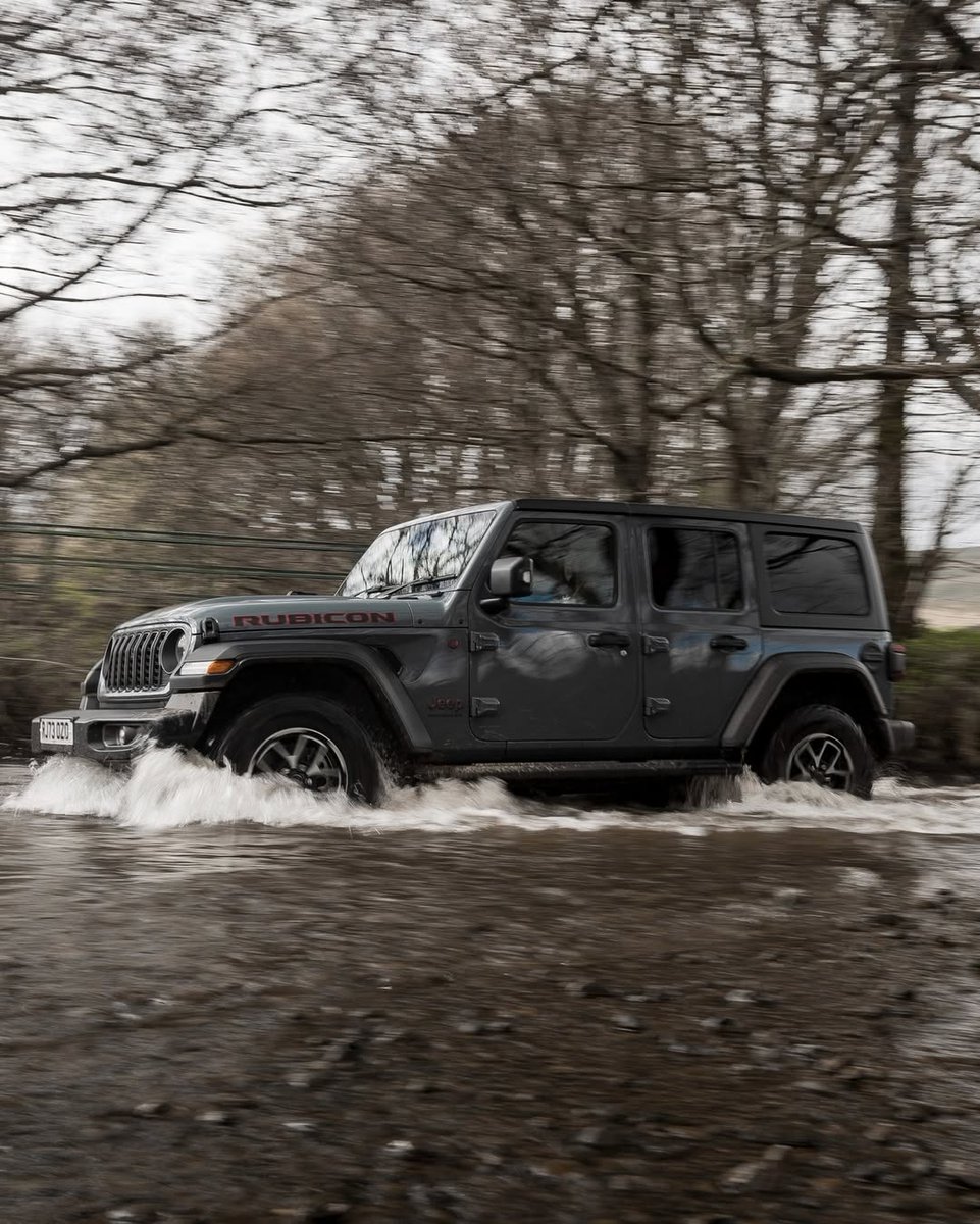 No roads? No problem. The Jeep Wrangler Rubicon was made for more.

bit.ly/4iM2ZHH

#Jeep #JeepUK