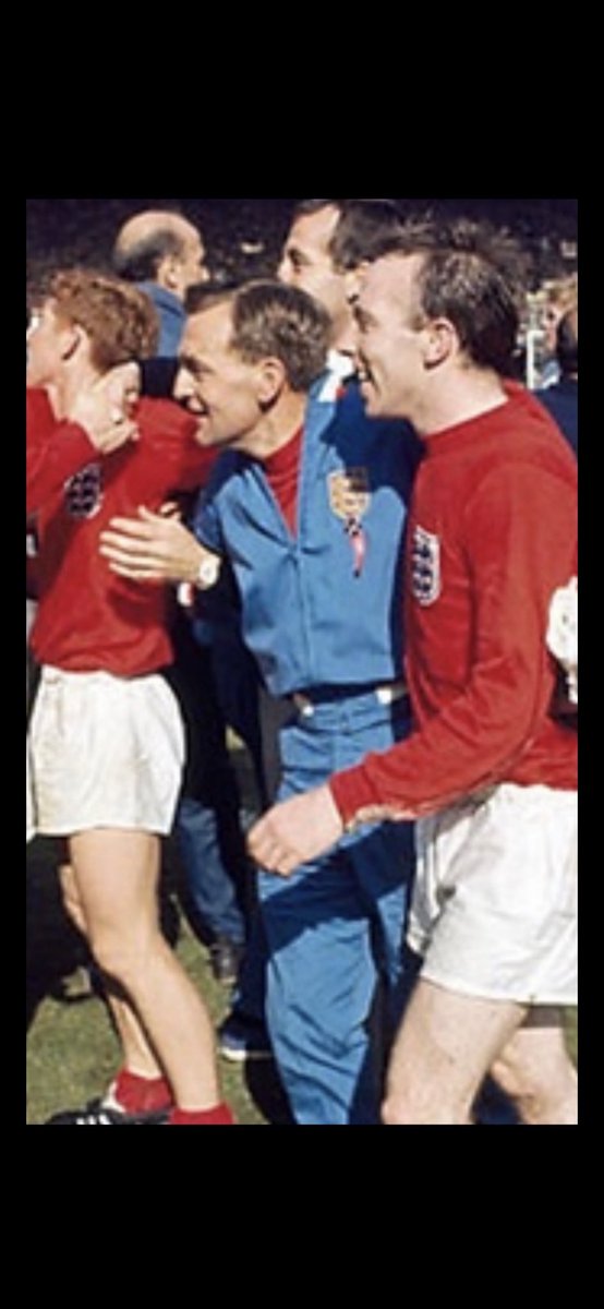 Like many Pro Footballers Dad served in WW2 
Suffered a head wound on Recce in France just before D Day 
Spent a few weeks in Oxford Military Hospital 
This is the MOD card advising his Parents of the wound
Revenge came in the 1966 World Cup Final 
#lufc #eng